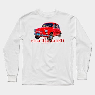 1964 Fiat 600D City Car Long Sleeve T-Shirt